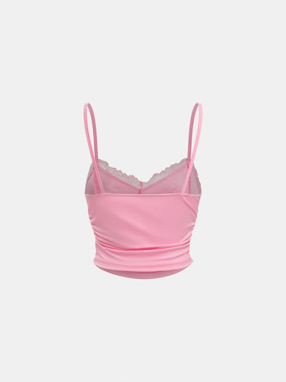 Lace-trimmed Tank Top 1293932