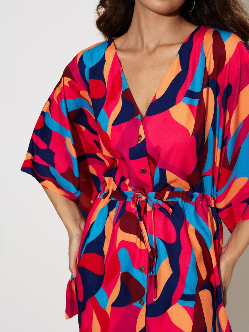 Tied A-Line Dress 1248782