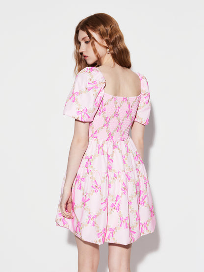 Bow A-Line Dress 1283962