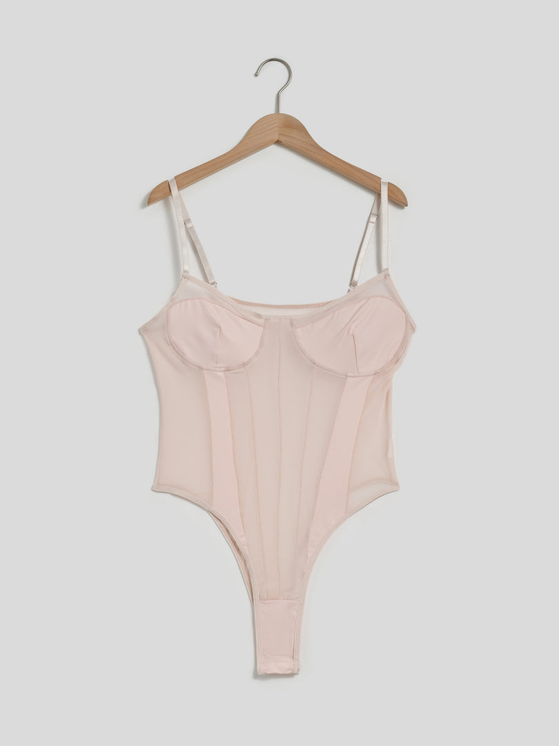 Patchwork Bodysuit 115639
