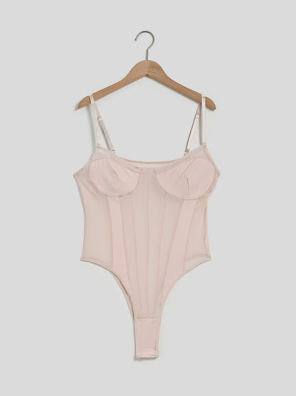 Patchwork Bodysuit 115639