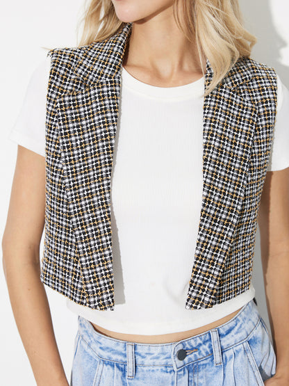 Plaid Waistcoat 120391