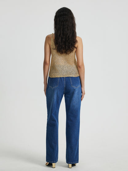 Straight Leg Jeans 113829