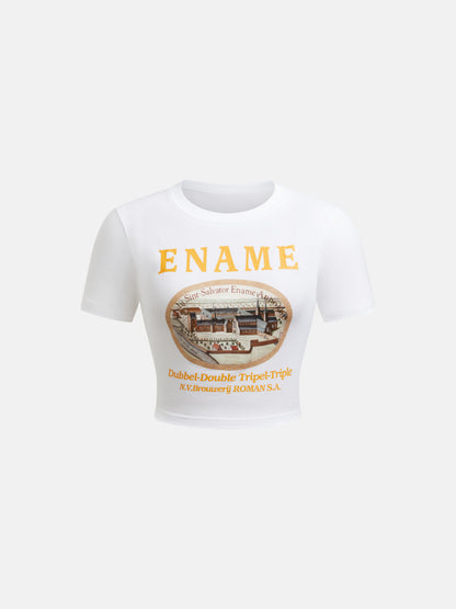 Printed Pullover T-Shirt 1268032