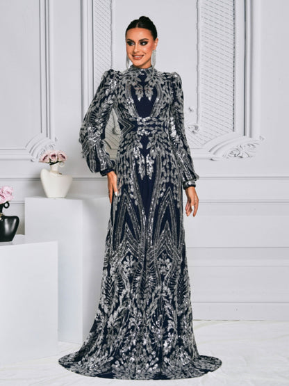 Ruffle Arabian Dresses 1284052