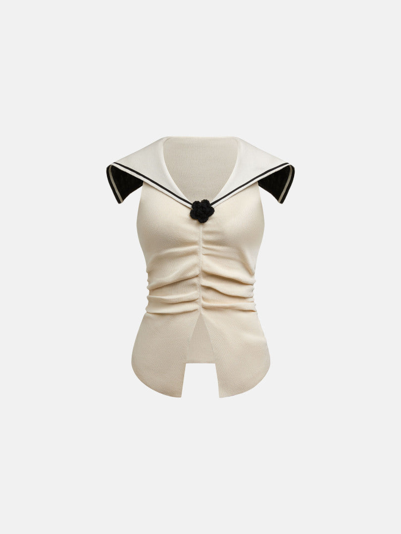Darted Knit Top 1289442