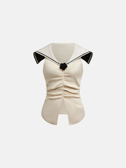 Darted Knit Top 1289442