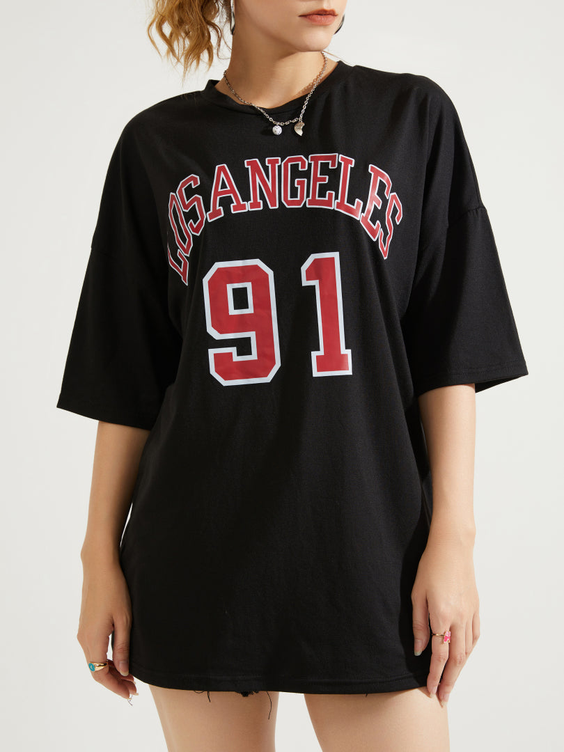 Printed Pullover T-Shirt 74798