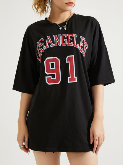 Printed Pullover T-Shirt 74798