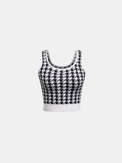 Color Block Knit Top 1236832