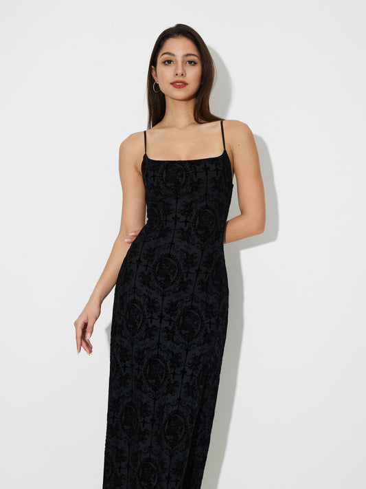 Printed Maxi Dress 120855