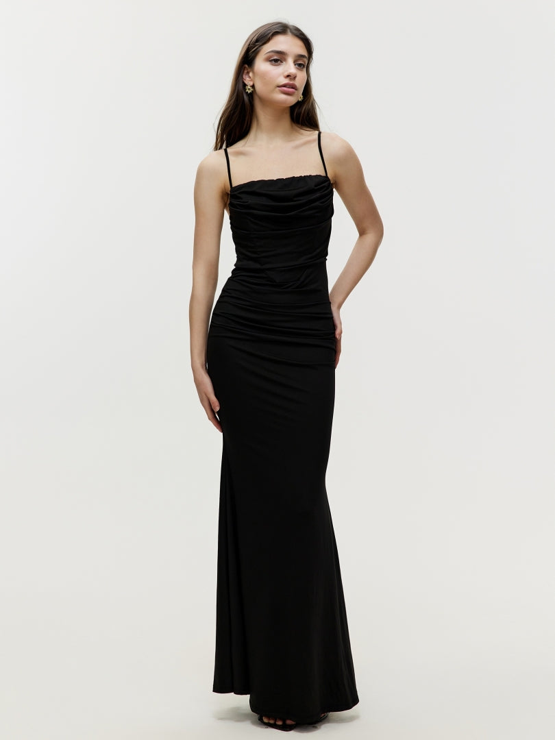 Maxi Gathered Cami Dress 107375