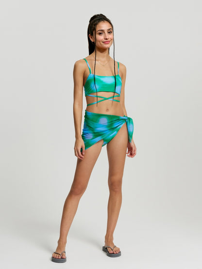 Open Back Bikini Set 113699