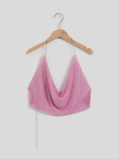 Open Back Halter Top 111985