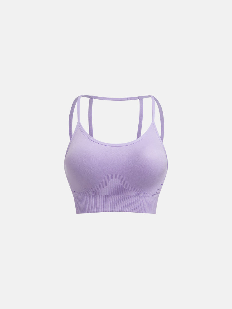 Contrast Stitch Sports Bra 1274062