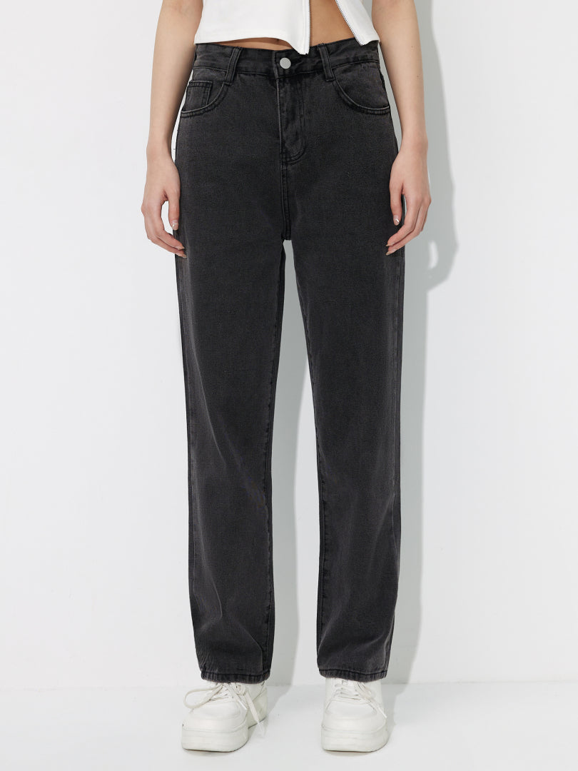 Straight Leg Jeans 118452