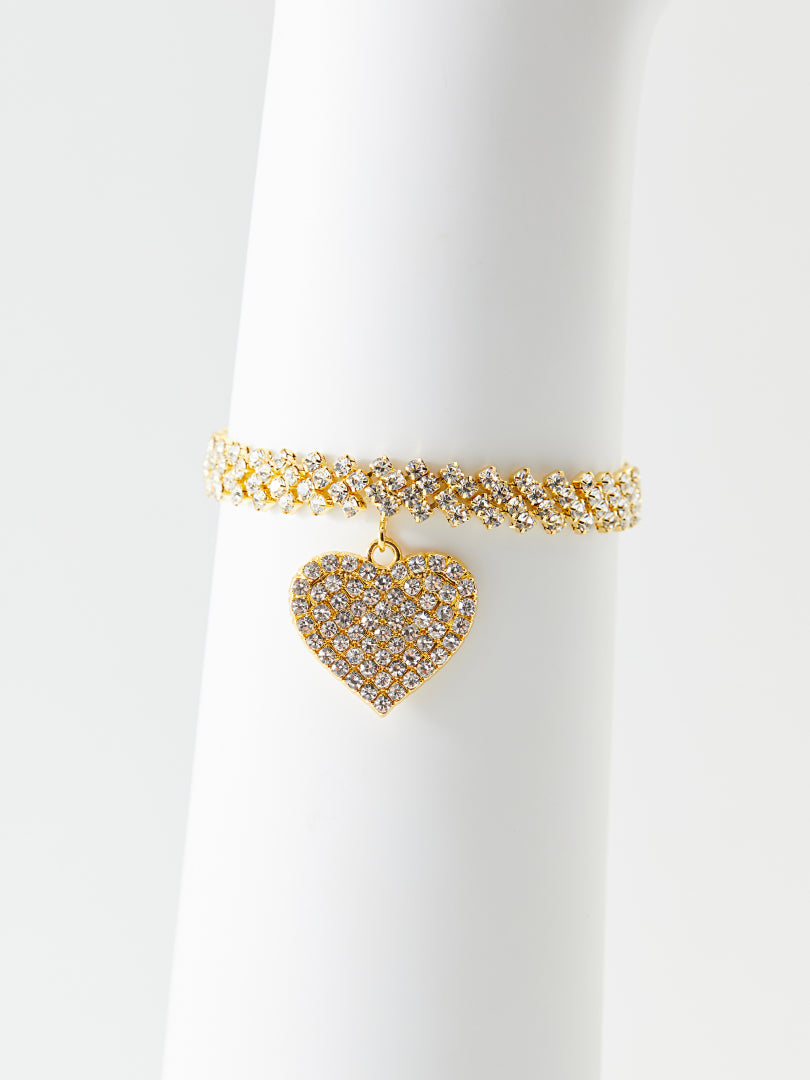FOR MOM Heart Diamonds Bracelet 1242212