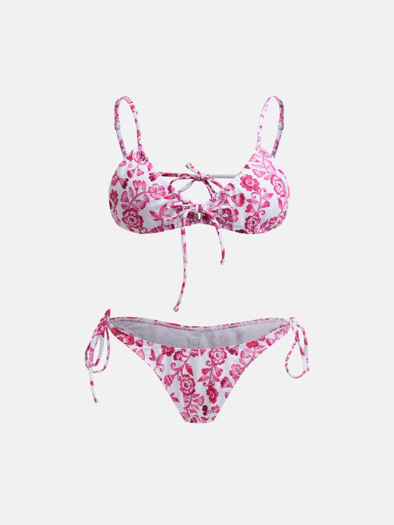 Color Block Bikini Set 1264012