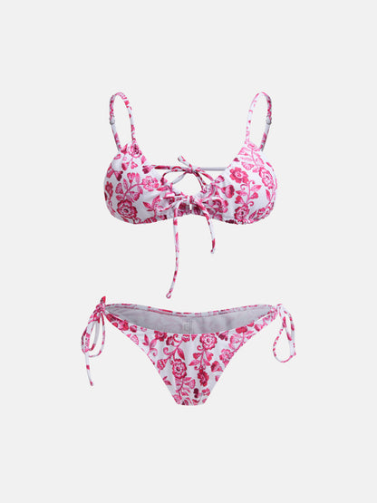 Color Block Bikini Set 1264012