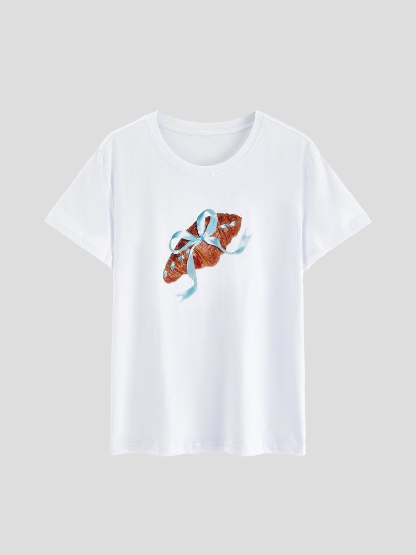 Printed Pullover T-Shirt 1255802