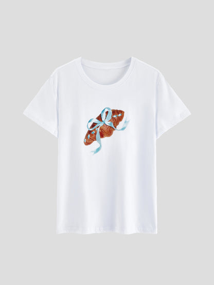 Printed Pullover T-Shirt 1255802