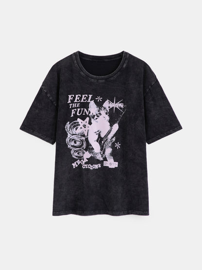 Printed Pullover T-Shirt 1259452