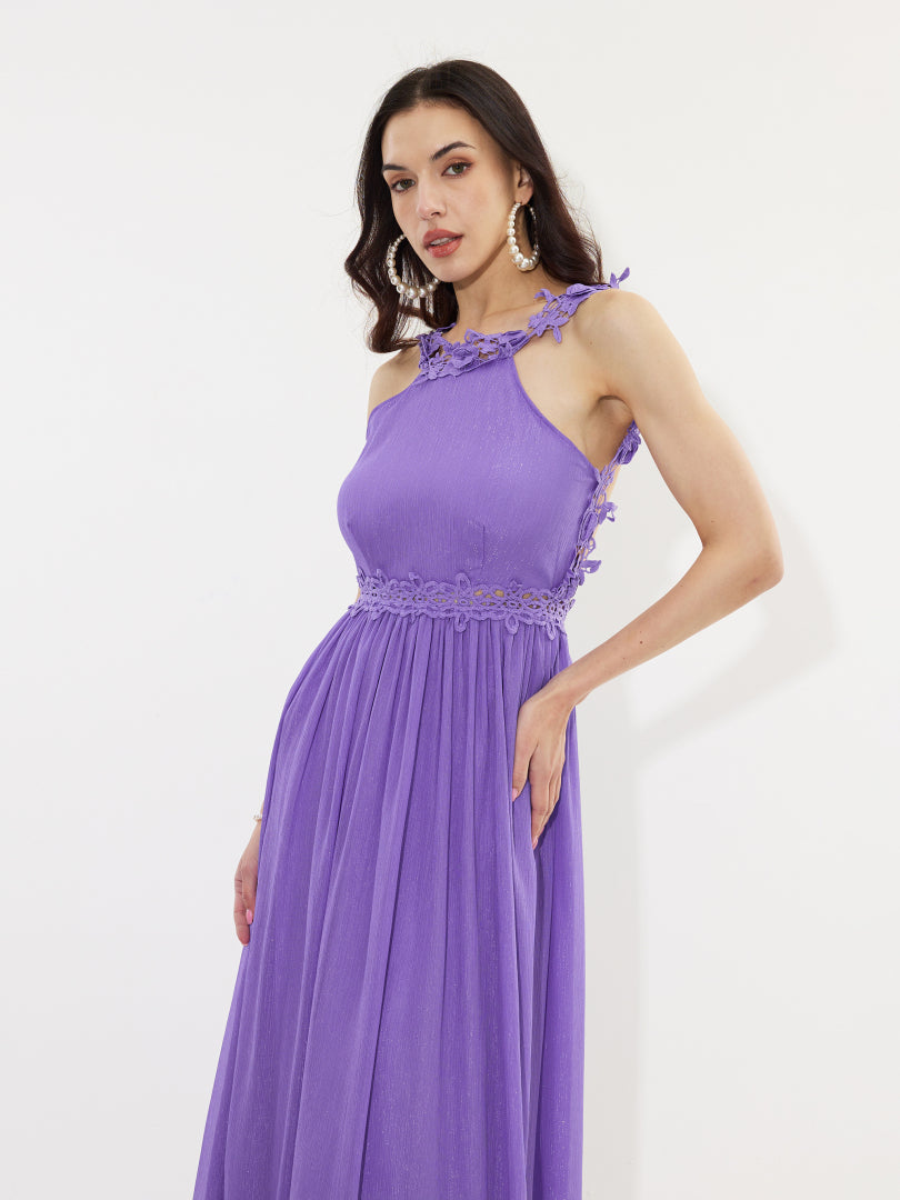 Ruffle A-Line Dress 1238742