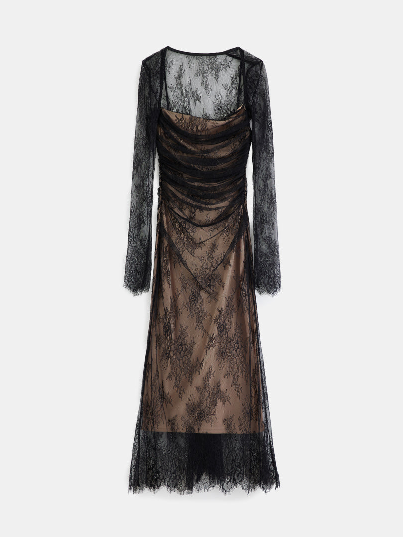 Sheer Bodycon Dress 1257382