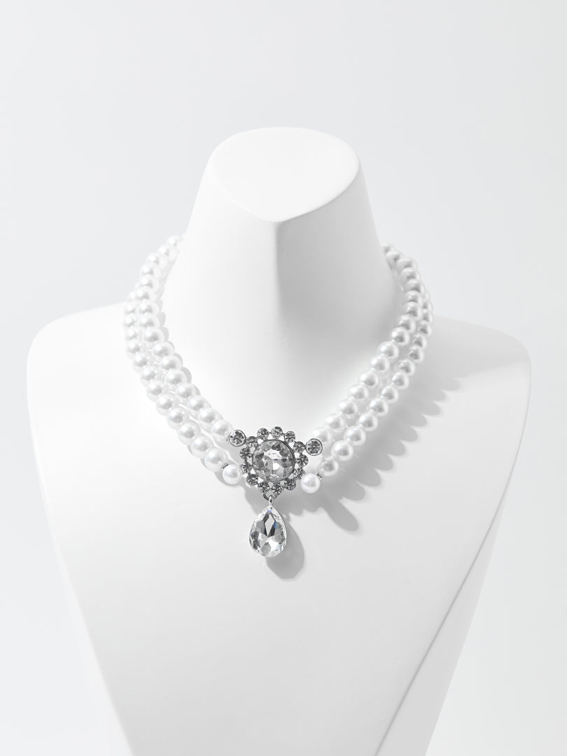Pearl Artificial Jewellery - Chokers Necklace 1231481
