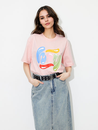 Printed Pullover T-Shirt 1234901
