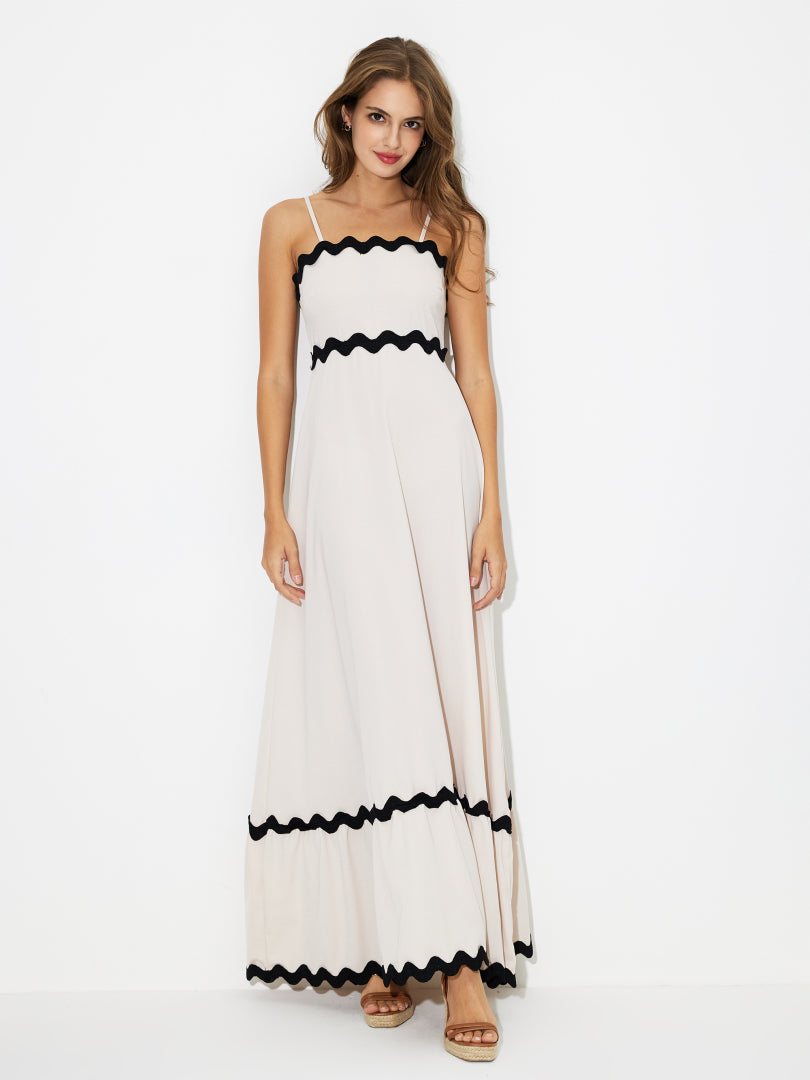 Smocking A-Line Dress 118540