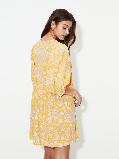 Printed A-Line Dress 1249042