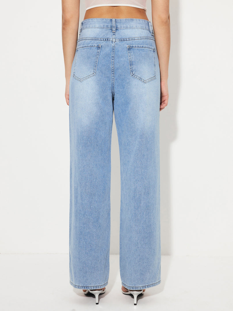 Straight Leg Jeans 1251912