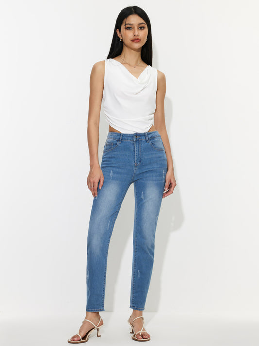 Ripped Skinny Jeans 1239062