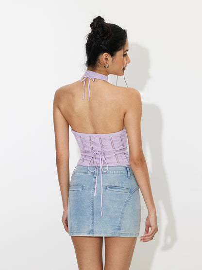Openwork Knit Top 1242102