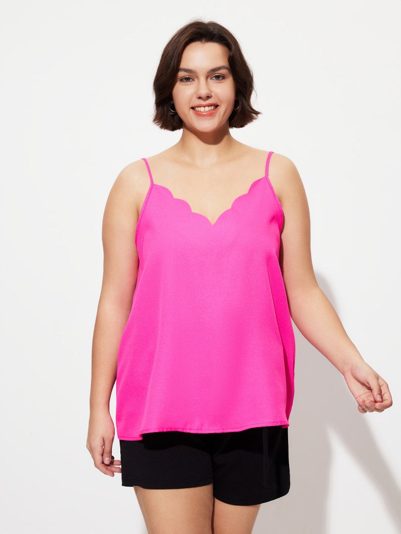 Plus Size    Cami Top 1276392