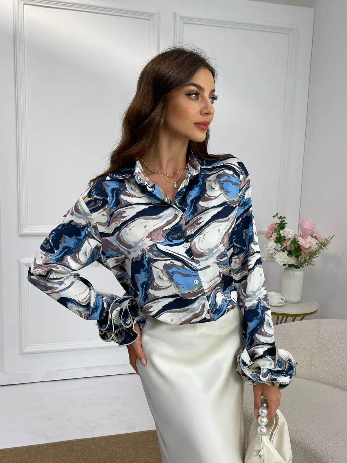Color Block Arabian Dresses 1282832