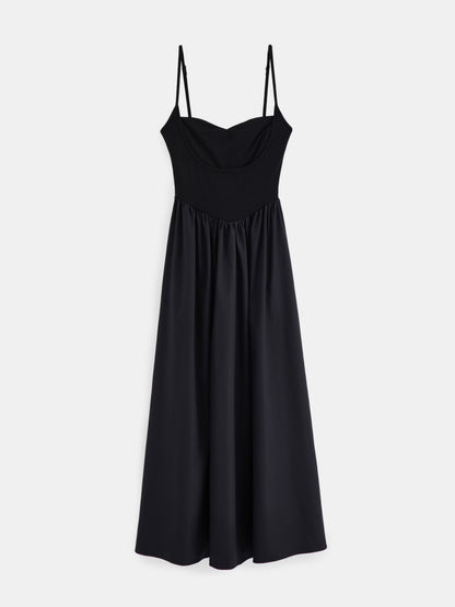 Draped A-Line Dress 1258912