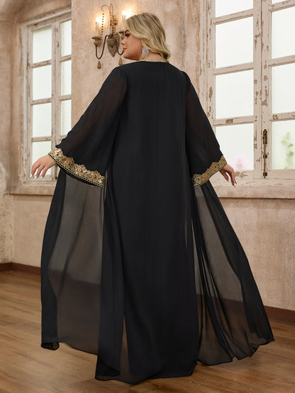 پڵەس سایز ڕەنگ بلۆک جل و بەرگی عەرەبی 1288002