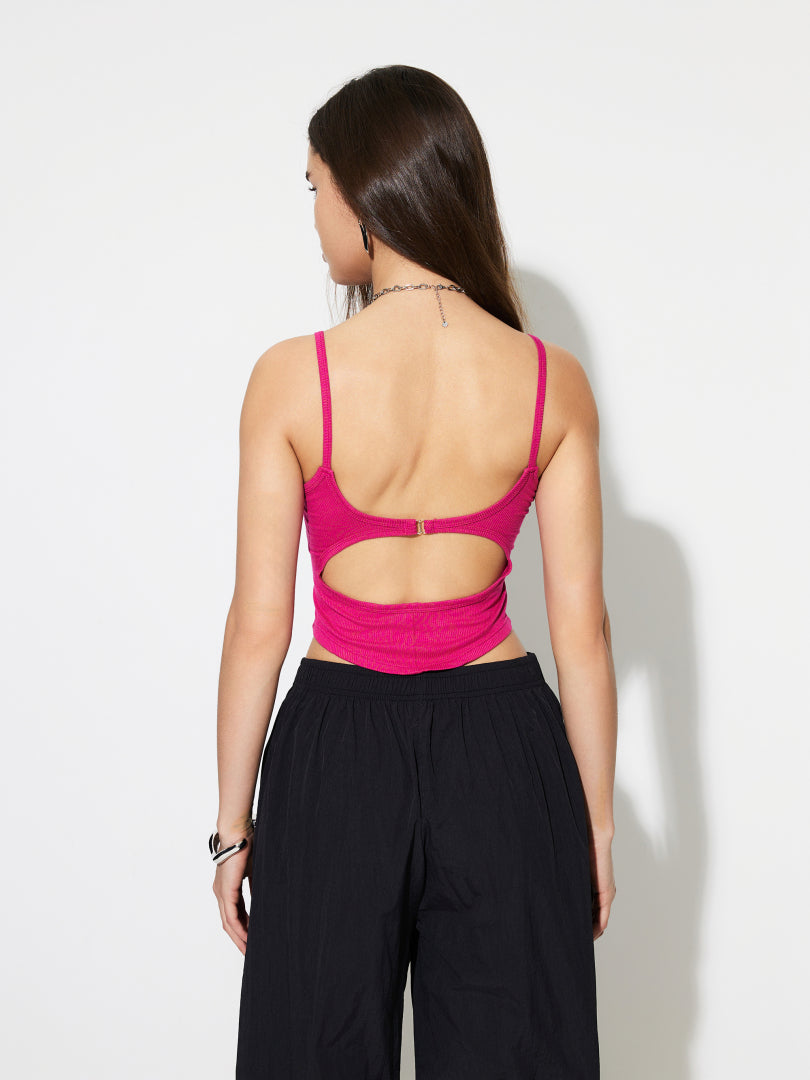 Cut Out Tank Top 1293902