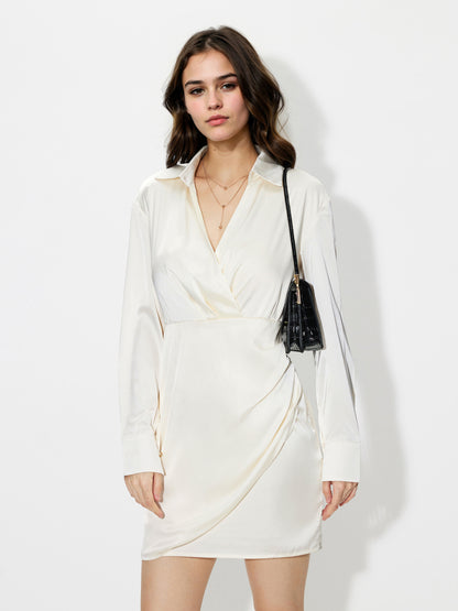 Wrapped Shirt Dress 1252842