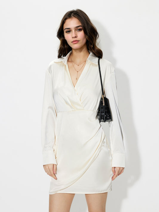 Wrapped Shirt Dress 1252842