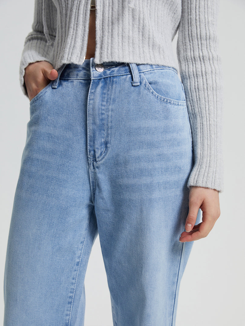 Straight Leg Jeans 113829