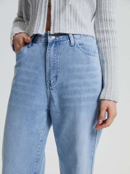 Straight Leg Jeans 113829