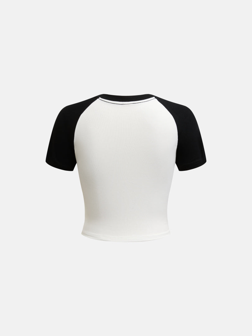Printed Pullover T-Shirt 1291262