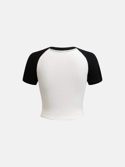 Printed Pullover T-Shirt 1291262