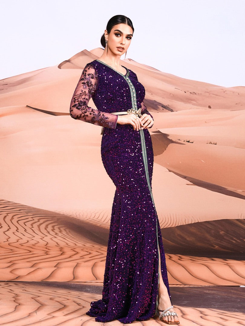 Ruffle Arabian Dresses 1307992