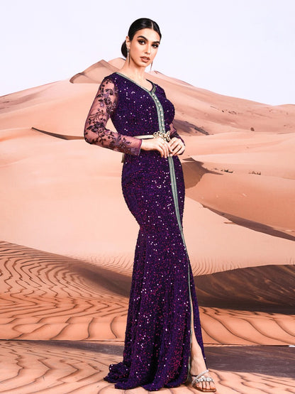Ruffle Arabian Dresses 1307992