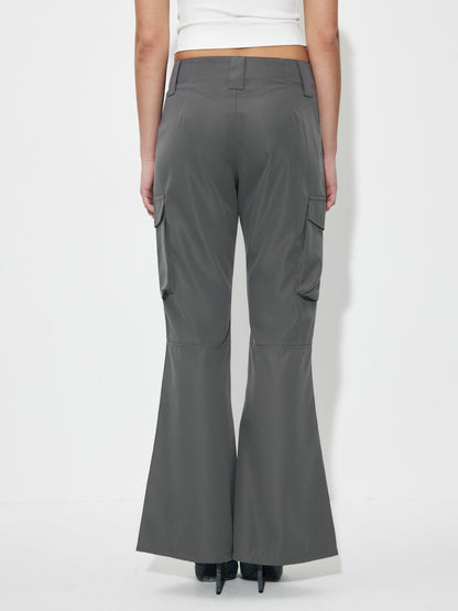Pocket Flare Leg Pants 1265392