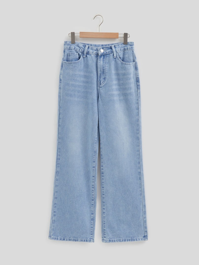 Straight Leg Jeans 113829